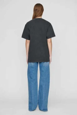 Anine BingLili Tee - Eagle/Washed Black -Drape Hut Sales Store Lili Tee Eagle Washed Black 20230917002810 1