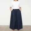 KowtowLong Stevie Skirt - Navy -Drape Hut Sales Store Long Stevie Skirt 20230802055142