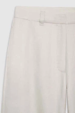 Anine BingLyra Linen Blend Trouser - Dove 10 Anine BingLyra Linen Blend Trouser - Dove -Drape Hut Sales Store Lyra Trouser in Dove Linen Blend 20230619214757 2