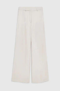 Anine BingLyra Linen Blend Trouser - Dove 11 Anine BingLyra Linen Blend Trouser - Dove -Drape Hut Sales Store Lyra Trouser in Dove Linen Blend 20230619214758