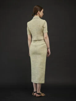 Maison De InesMAISON DE INES TWEED SET - YELLOW -Drape Hut Sales Store MAISON DE INES TWEED SET 20220807073151 1