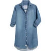 Frank & EileenMary Woven Button Up Dress - Distressed Vintage Wash -Drape Hut Sales Store Mary Woven Button Up Dress 20230530191944