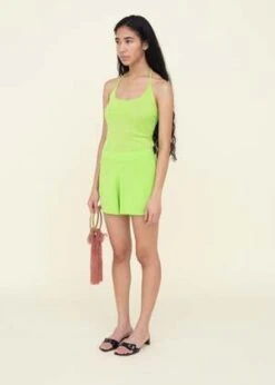 Maryam Nassir ZadehMeditation Short - Pomelo -Drape Hut Sales Store Meditation Short Pomelo 20221111201925 1