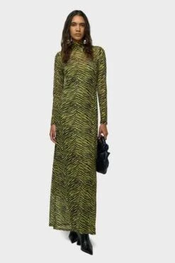 Simon MillerMesh Zesty Dress - Zebra Stripe