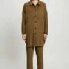 Rita RowMire Shirt - Khaki 2 Rita RowMire Shirt - Khaki -Drape Hut Sales Store Mire Shirt Khaki 20231027183741