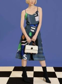 Matter Matters GalleryMokita/Pattern Midi Skirt - Grey 11 Matter Matters GalleryMokita/Pattern Midi Skirt - Grey -Drape Hut Sales Store Mokita Pattern Midi Skirt Grey 20220426215753 3