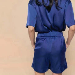 Montserrat New YorkThe Shorts - Mediterranean Blue -Drape Hut Sales Store Montserrat New York Short Set Pant Mediterranean Blue 20230406215829