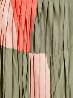 CotélacMulticolored Pleated Skirt - FANTAISIES -Drape Hut Sales Store Multicolored pleated skirt FANTAISIES 20210825200954 2