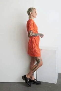 Osei-DuroMuto Dress - Sugar Cubes -Drape Hut Sales Store Muto Dress in Sugar Cubes 20230427050619 4