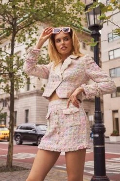 LoveShackFancyNate Skirt - Pink Dream -Drape Hut Sales Store Nate Skirt Pink Dream 20230417175311 1