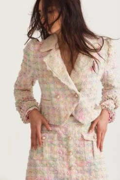 LoveShackFancyNate Skirt - Pink Dream -Drape Hut Sales Store Nate Skirt Pink Dream 20230417175313 1