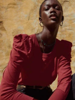 Nation LtdRomy Modest Tee - Curtain Call