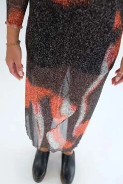 Nin StudioSwirl Dress - Print -Drape Hut Sales Store Nin Studio Swirl Dress 20231011002047