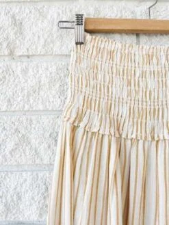 Apiece ApartORA SMOCK MAXI Skirt - SUN STRIPE -Drape Hut Sales Store ORA SMOCK MAXI 20230710202415 1