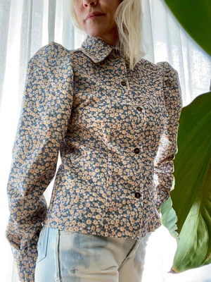 Tach ClothingOlenka Corduroy Floral Shirt 5 Tach ClothingOlenka Corduroy Floral Shirt - Image 3