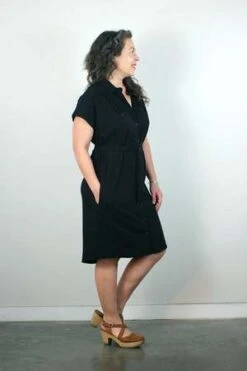 COKLUCHOlivia Dress - Black -Drape Hut Sales Store Olivia Dress Black 20231008023153 2