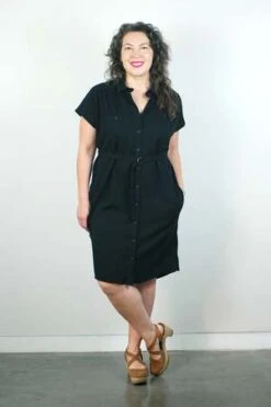 COKLUCHOlivia Dress - Black -Drape Hut Sales Store Olivia Dress Black 20231008023153