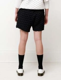 CFCLOriel Paper Knit Shorts - Black -Drape Hut Sales Store Oriel Paper Knit Shorts Black 20220221202919