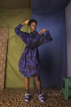 Osei-DuroLabu Dress - Rorschach -Drape Hut Sales Store Osei Duro Labu Dress Rorschach 20220929000542