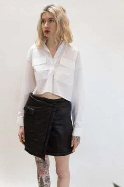 Oval SquareOSPunk Skirt - Black -Drape Hut Sales Store Oval Square OSPunk skirt black 20230221071645 1