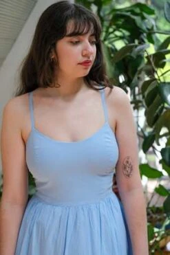 XirenaOwynn Dress - Vista Blue -Drape Hut Sales Store Owynn Dress in Vista Blue by Xirena 20220609052458 2