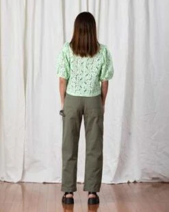 Ali GoldenPAINTER PANT - FADED OLIVE -Drape Hut Sales Store PAINTER PANT FADED OLIVE 20230329201046 1
