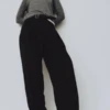 Mijeong ParkPleat Front Wide Leg Pants