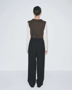 Mijeong ParkPleat Front Wide Leg Pants -Drape Hut Sales Store PLEAT FRONT WIDE LEG PANTS 20230908090647