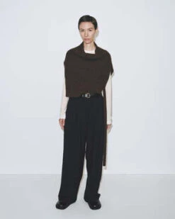Mijeong ParkPleat Front Wide Leg Pants -Drape Hut Sales Store PLEAT FRONT WIDE LEG PANTS 20230908090648 2
