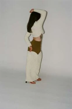 PARIS GEORGIAParis Georgia Popcorn Skirt - Butter/Caramel 10 PARIS GEORGIAParis Georgia Popcorn Skirt - Butter/Caramel -Drape Hut Sales Store Paris Georgia Popcorn Skirt Butter Caramel 20230224202820 1