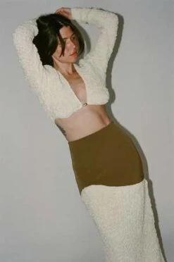 PARIS GEORGIAParis Georgia Popcorn Skirt - Butter/Caramel 12 PARIS GEORGIAParis Georgia Popcorn Skirt - Butter/Caramel -Drape Hut Sales Store Paris Georgia Popcorn Skirt Butter Caramel 20230224202821