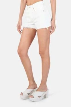 AGOLDEParker Vintage Cut Off Short - Platinum -Drape Hut Sales Store Parker Vintage Cut Off Short Platinum 20220811122631 1
