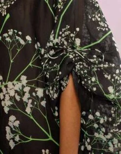 CYNTHIA ROWLEYParos Kaftan Dress - BLKMT 17 CYNTHIA ROWLEYParos Kaftan Dress - BLKMT -Drape Hut Sales Store Paros Kaftan 20230729225413 2