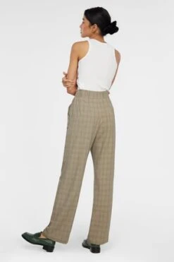 LACAUSA ClothingPaulie Trousers - Deadstock Camel Plaid -Drape Hut Sales Store Paulie Trousers 20211201130907 2