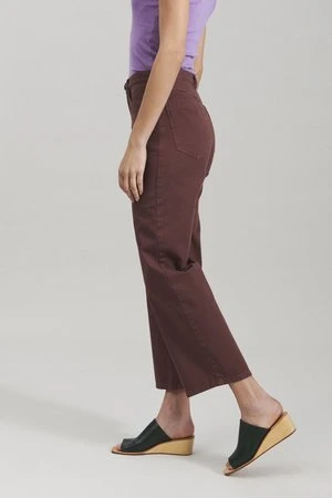 Rachel ComeyPennon Chino Twill Pant - Clay 5 Rachel ComeyPennon Chino Twill Pant - Clay - Image 3