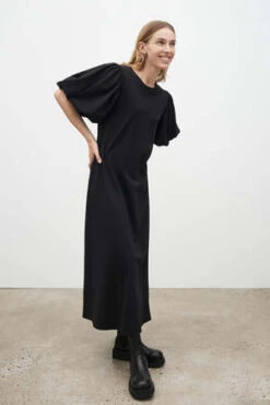 KowtowPoppy Sleeve Dress -Drape Hut Sales Store Poppy Sleeve Dress Kowtow 20230817143221 2