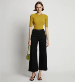 Proenza SchoulerCotton Twill Culotte - Black