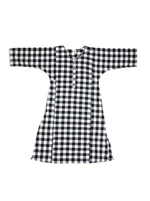 PunkwaspBeach Tunic Dress - Black/White Gingham 3 PunkwaspBeach Tunic Dress - Black/White Gingham