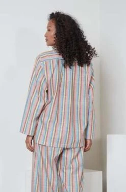 RUJUTA SHETHMargot Top - Brightside Stripe -Drape Hut Sales Store RUJUTA SHETH Margot Top Brightside Stripe 20231021104441 1