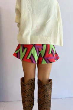 Rachel ComeyStacatto Shorts - Green Multi -Drape Hut Sales Store Rachel Comey Stacatto Shorts Green Multi 20230505153404 2