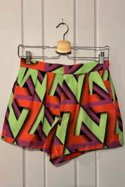 Rachel ComeyStacatto Shorts - Green Multi -Drape Hut Sales Store Rachel Comey Stacatto Shorts Green Multi 20230505153405