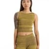 ThrillsReaction Knit Tank - Yellow -Drape Hut Sales Store Reaction Knit Tank 20231026020253