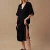 PhárlainResort Dress - Black -Drape Hut Sales Store Resort Dress Black 20231004175201