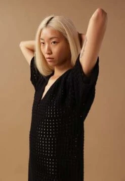 PhárlainResort Dress - Black -Drape Hut Sales Store Resort Dress Black 20231004175205 1