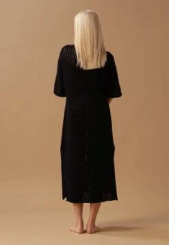 PhárlainResort Dress - Black -Drape Hut Sales Store Resort Dress Black 20231004175207 1