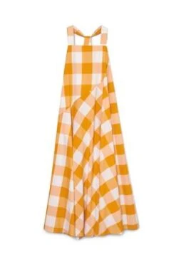 KowtowRiley Dress - Daisy Check -Drape Hut Sales Store Riley Dress 20231025010409 1