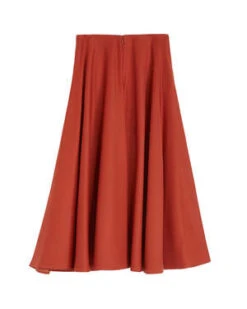 RochasRounded Midi Skirt -Drape Hut Sales Store Rounded Midi Skirt 20230626231609