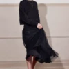 SALASAIISLAND TULLE SKIRT - BLACK -Drape Hut Sales Store SALASAI ISLAND TULLE SKIRT BLACK 20220915054317