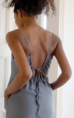 OhSevenDaysOhSevenDays SAMPLE Tess Dress - Cool Grey -Drape Hut Sales Store SAMPLE Tess Dress Cool Grey 20231024160657 2