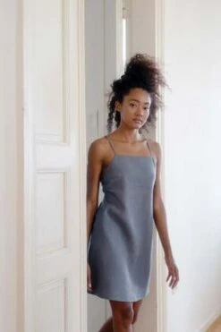 OhSevenDaysOhSevenDays SAMPLE Tess Dress - Cool Grey -Drape Hut Sales Store SAMPLE Tess Dress Cool Grey 20231024160658 1